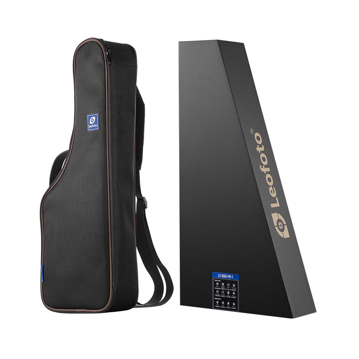 Leofoto Ranger LS-365C Lightweight 10x Layer Carbon Half Ball Levelling Tripod with PG1 Gimbal Head