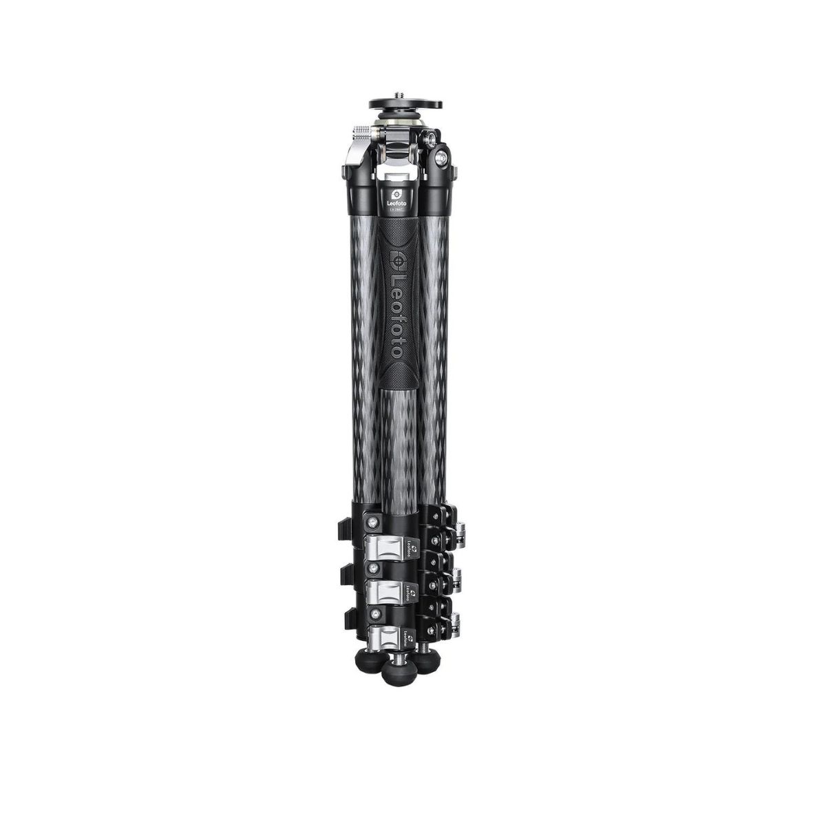 Leofoto LV-284C Head Manba LV Video Head System Flip Lock Carbon Fiber Tripod and BV-5 Fluid Head 4kg