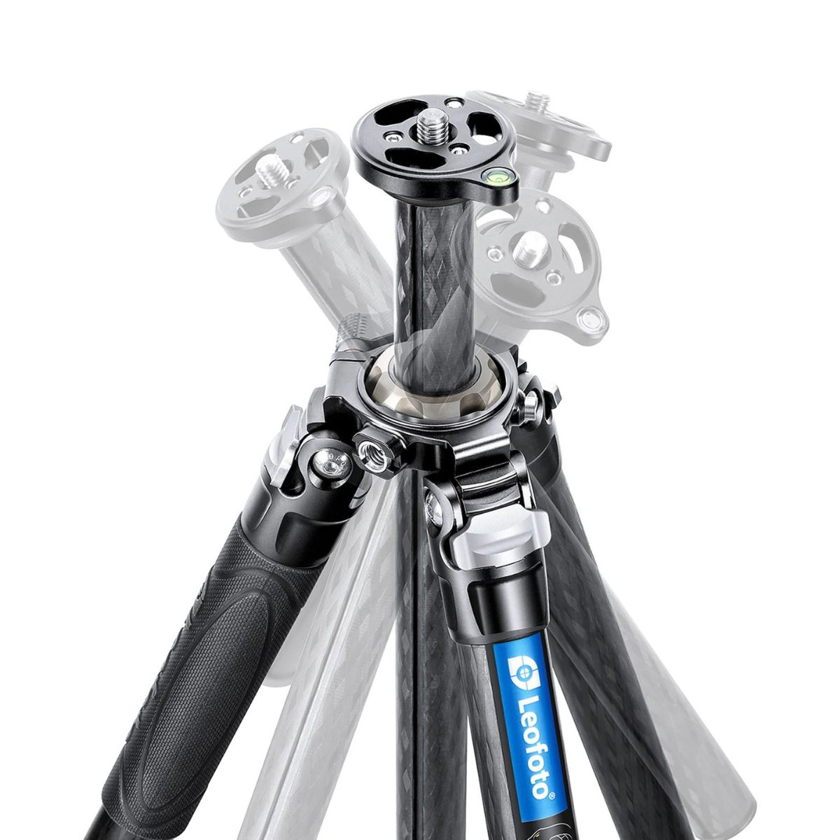 Leofoto LV-323C Manba LV Video Head System Flip Lock Carbon Fiber Tripod-15kg