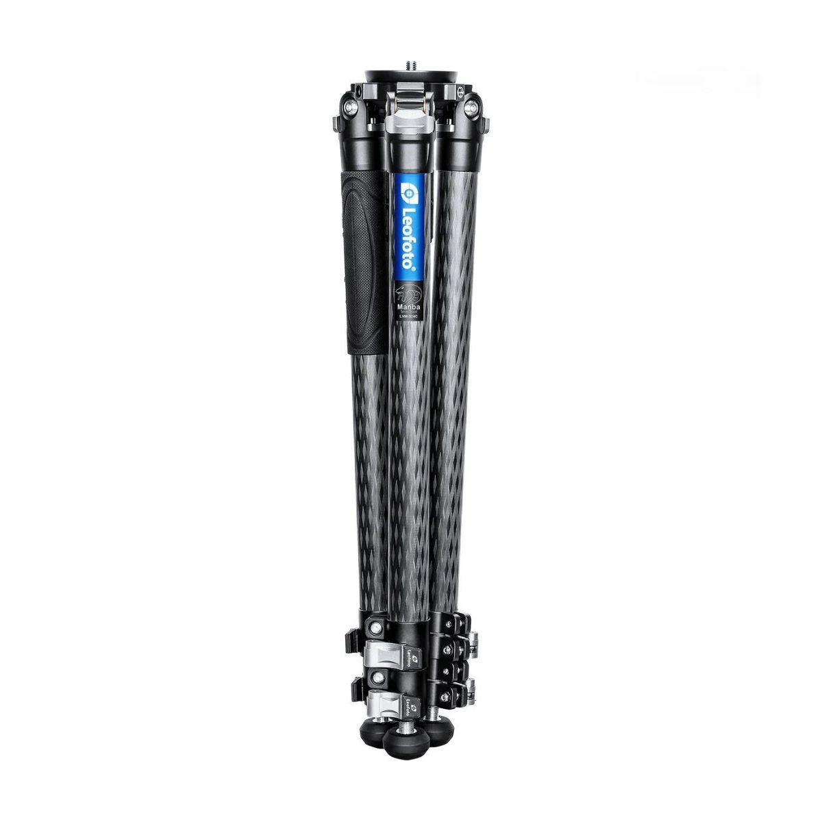 Leofoto Manba LVM Video Head System LVM-323C Flip Lock Carbon Fibre Tripod and BV-10 Video Fluid Head 6kg