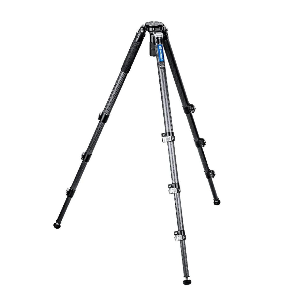 Leofoto Manba LVM Video Head System LVM-324C Flip Lock Carbon Fibre Tripod with BV-15 Video Fluid Head 10kg