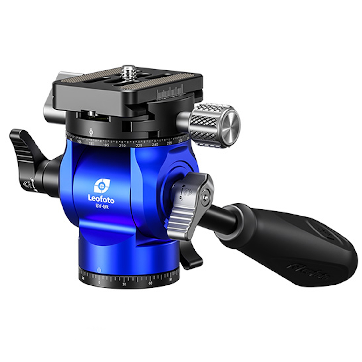 Leofoto LY Video Head LY-224C&BV-0R&LB-38 (Blue) 10 Layer Carbon Fiber Tripod – 3kg