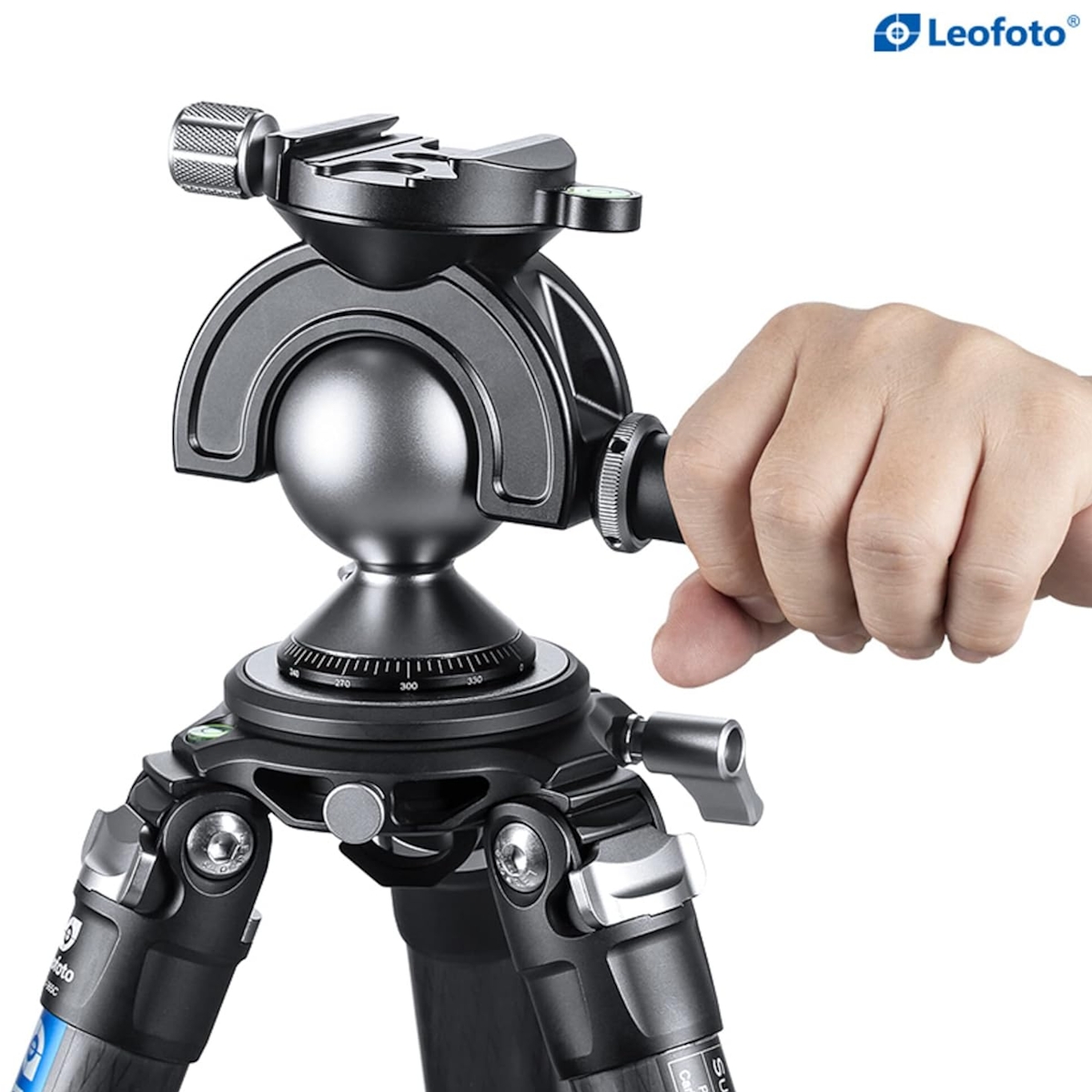 LEOFOTO MH-60 Ball Head w Handlebar Control