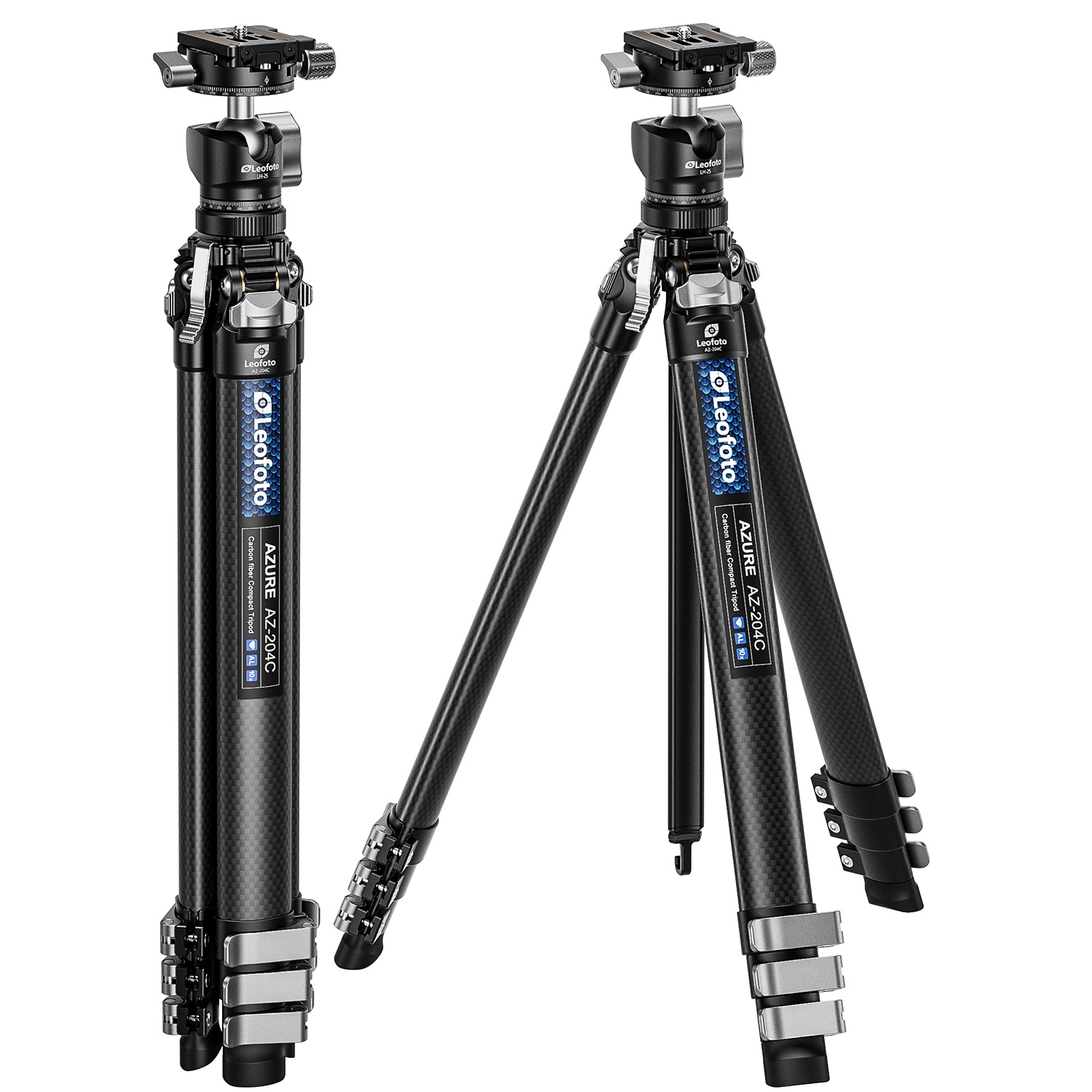 Leofoto Azure Series AZ-204C Tripod with LH-25R Ballhead