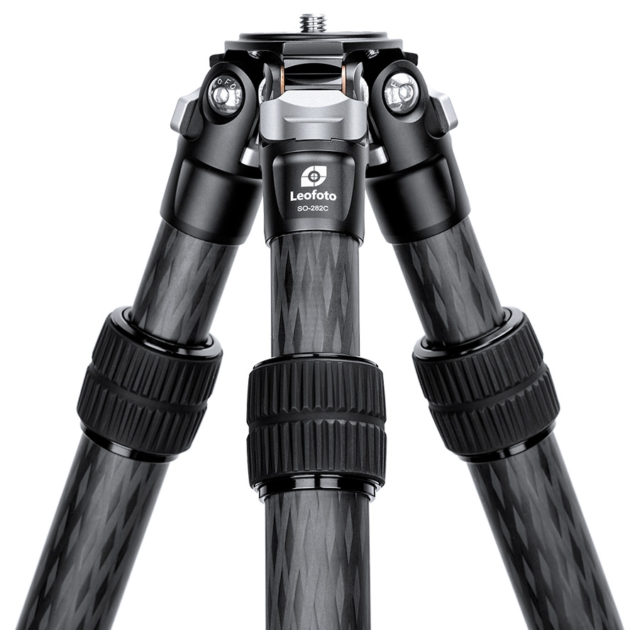Leofoto Inverted SO-282C 10 Layer Carbon Weapon  / Heavy Camera Support Tripod - Max load 25kg, Min 1250mm to Max 1660mm