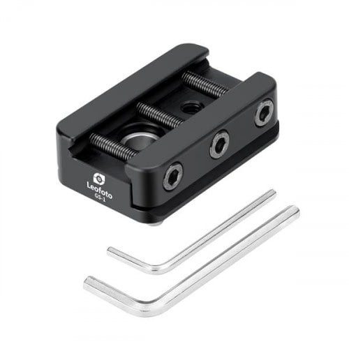 Leofoto GS-1 Nato Dovetail Accessory Rail and Picatinny Adapter