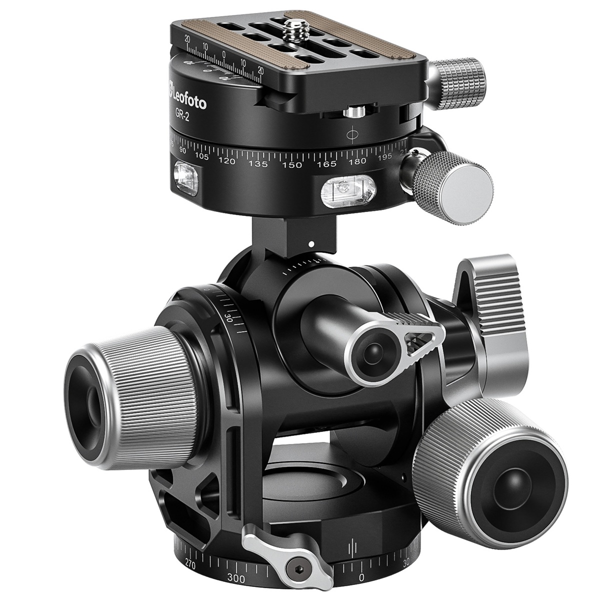 Leofoto G4 Pro 4D Geared Adjustment Tripod Head