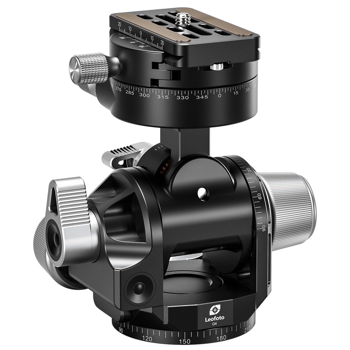 Leofoto G4 Pro 4D Geared Adjustment Tripod Head