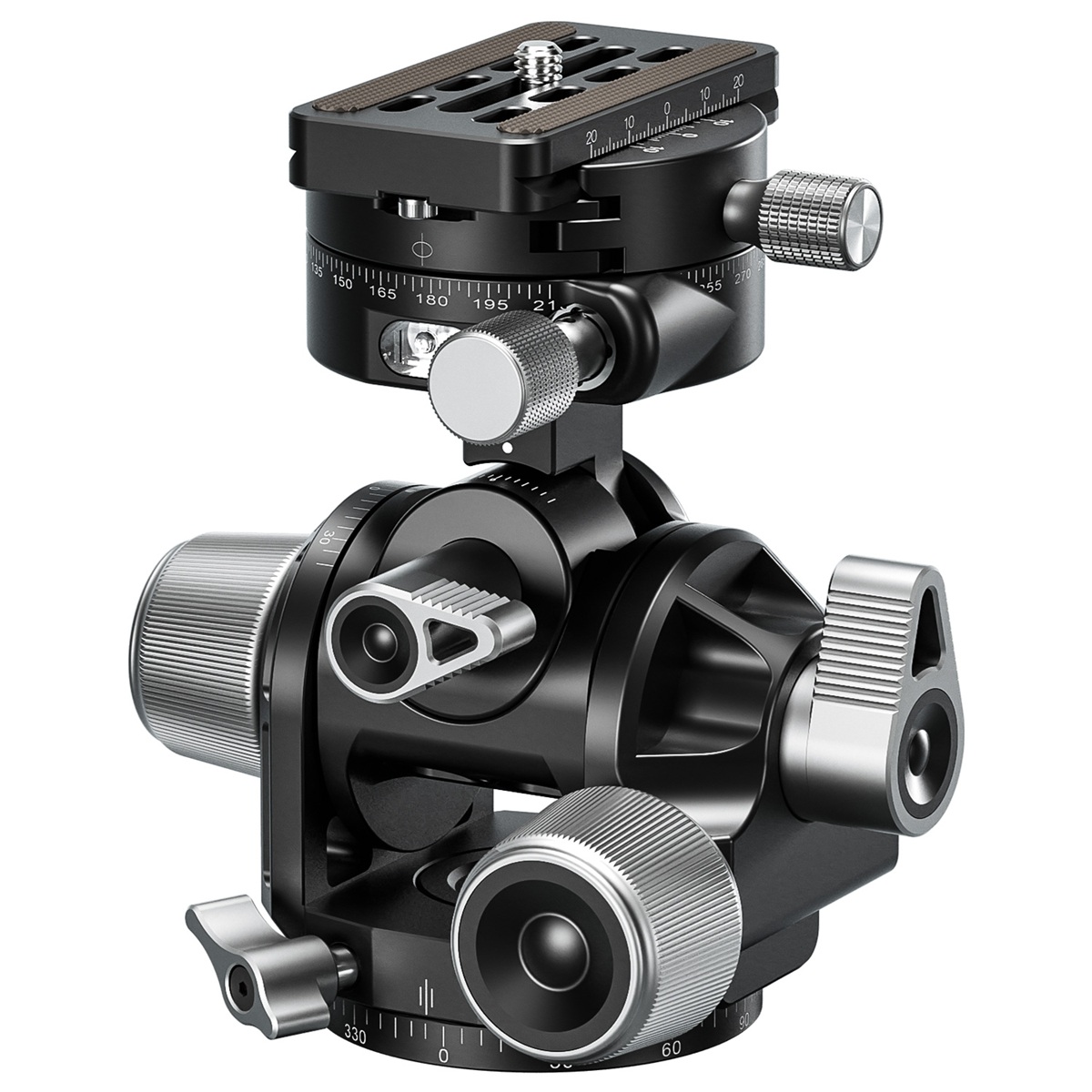 Leofoto G4 Pro 4D Geared Adjustment Tripod Head
