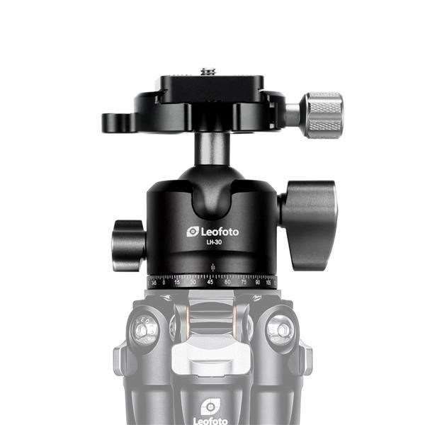 Leofoto LH-30 Ballhead Tripod Head with BPL-50N Quick Release Plate