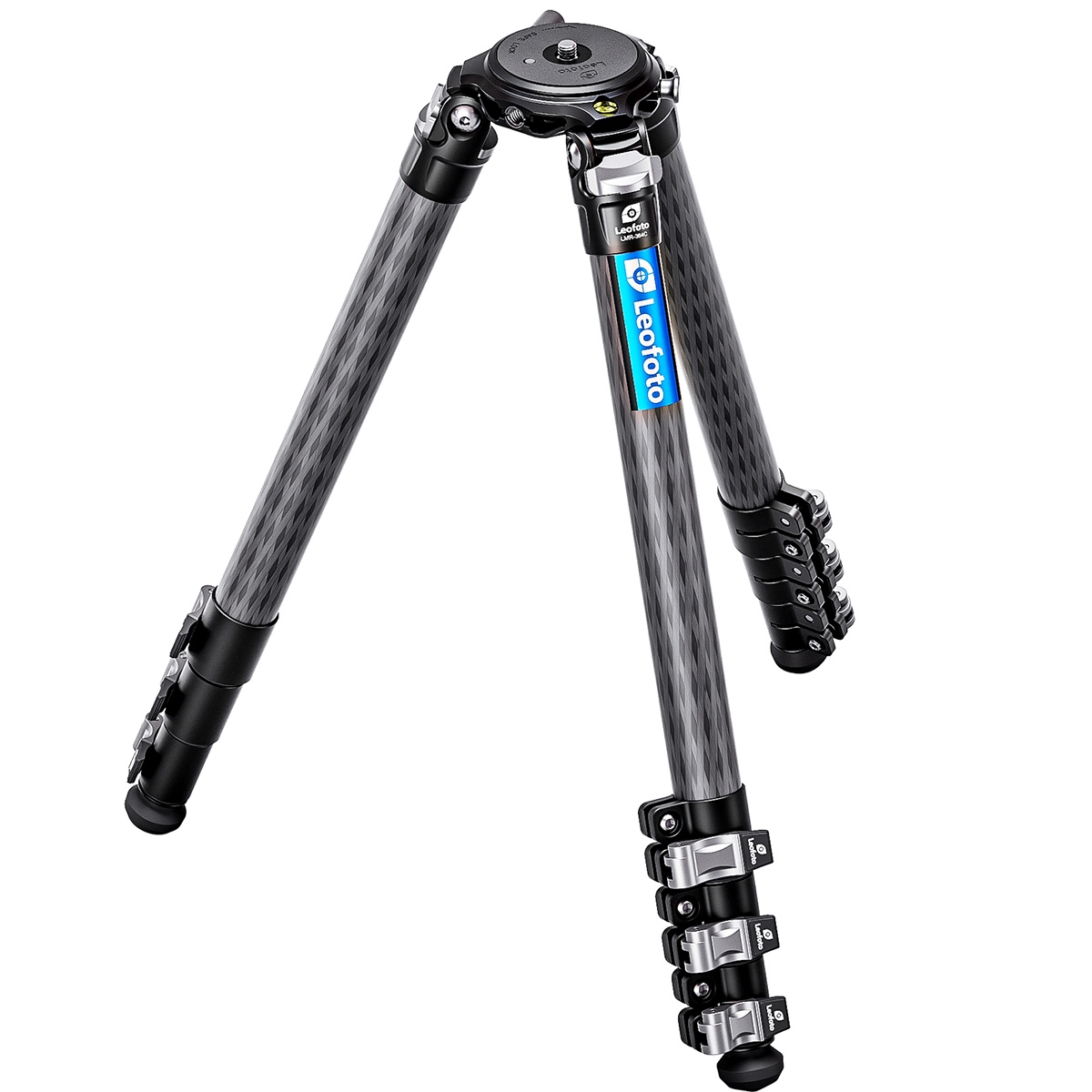 Leofoto LMR-364C 4-Section Carbon Fibre Tripod for Heavy Cameras and Lenses - 1640mm, 30kg
