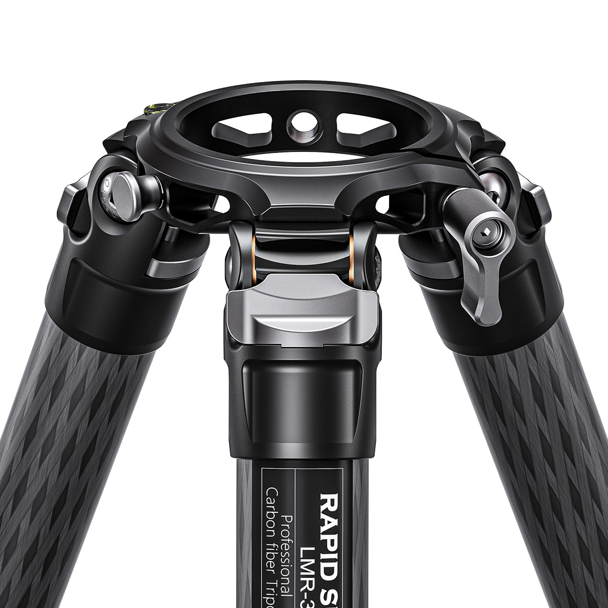 Leofoto LMR-364C 4-Section Carbon Fibre Tripod for Heavy Cameras and Lenses - 1640mm, 30kg