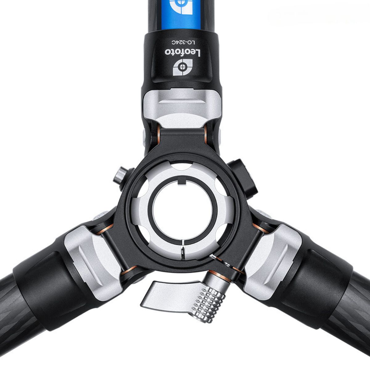 Leofoto MR. O LO-324C 10 Layer Carbon Spider Ball Tripod with Centre Column