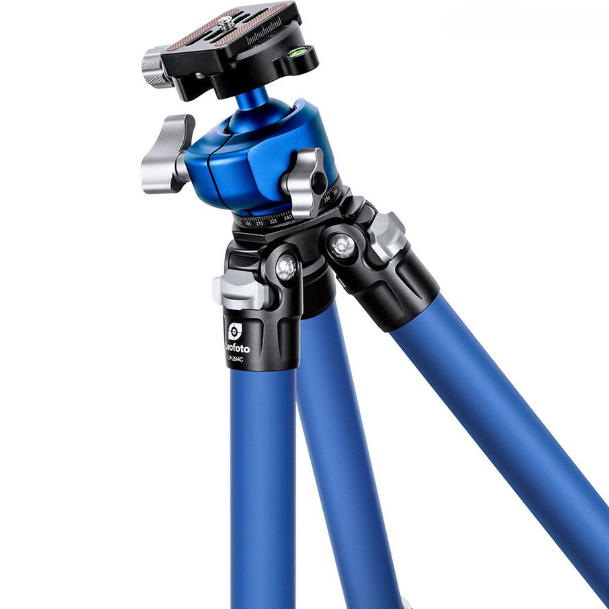 Leofoto Poseidon All Blue LP-284C 10 Layer Carbon Water, Sand and Dust proof Corrosion Resistant Titanium Feet Tripod with LH-30 Blue Ball Head