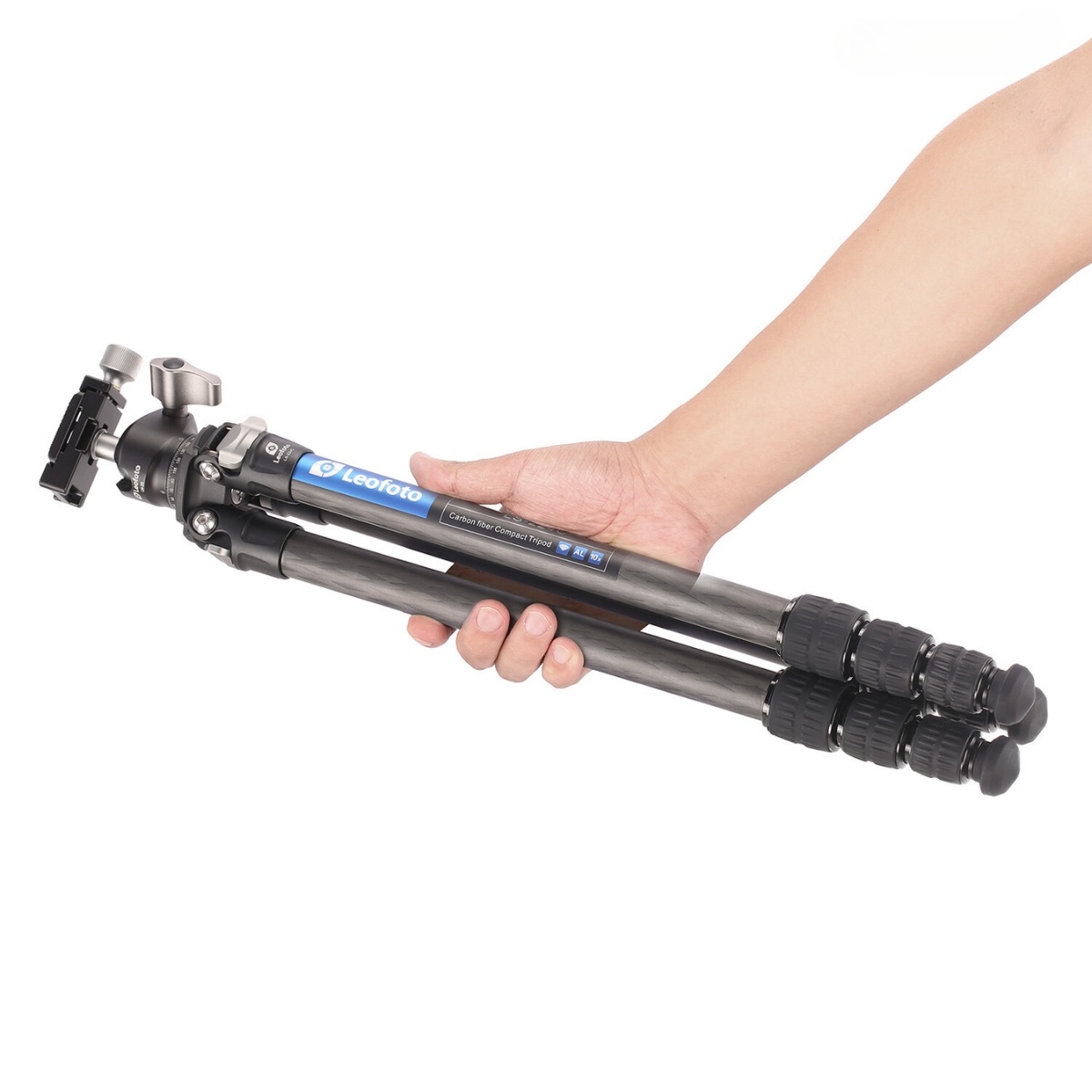 Leofoto Ranger LS-224C 10x Layer Carbon Fiber Tripod with LH-25 Low Profile Ballhead & Separate Centre Column