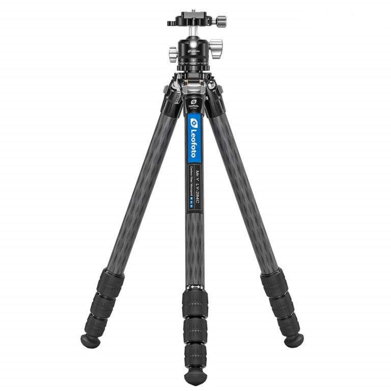 Leofoto MR.Y LY-284C 10 Layer Carbon Y Shaped Centre Tripod with LH-30 Low Profile Ball Head