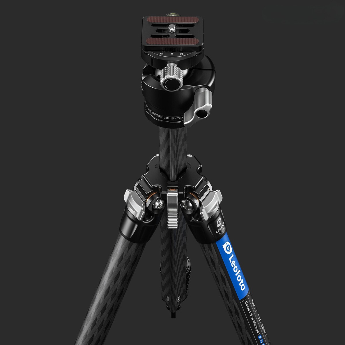 Leofoto MR.Y LY-284C 10 Layer Carbon Y Shaped Centre Tripod with LH-30 Low Profile Ball Head