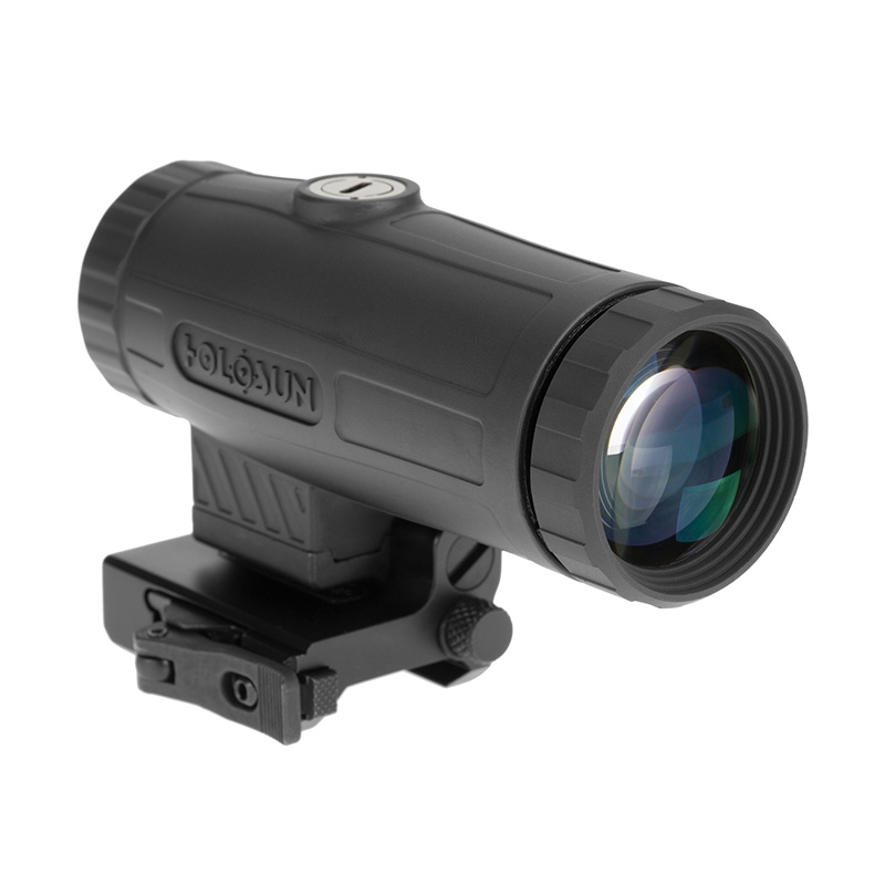 Holosun HS510C Quick Detach Red Dot Sight w/ Picatinny Mount - Includes HM3X 3x Magnifier