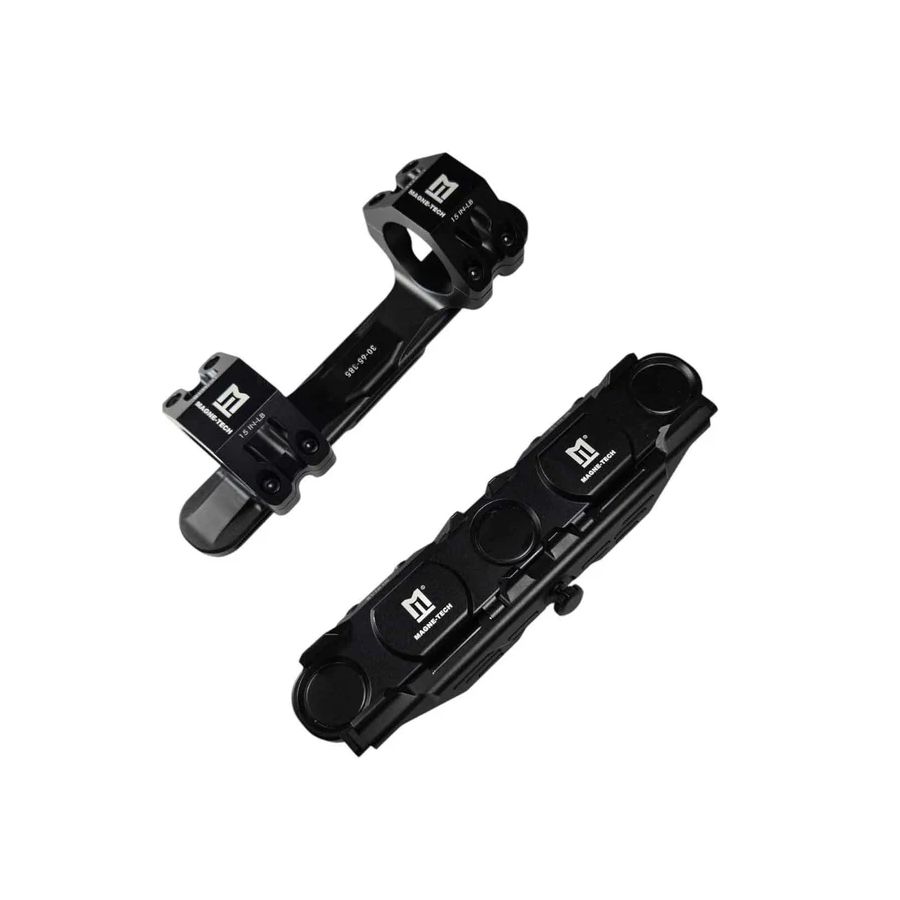 Magne-Tech 30-38.5mm 3x Magnetic Ring Mount and Receiver Part A and B Complete Set