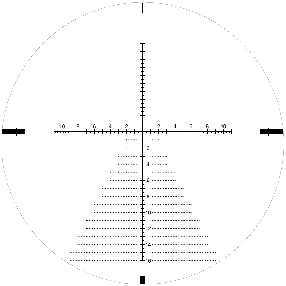 Vector Optics VictOptics S4 4-16x44 First Focal Plane 30mm Riflescope w/ Picatinny/Weaver Mounts