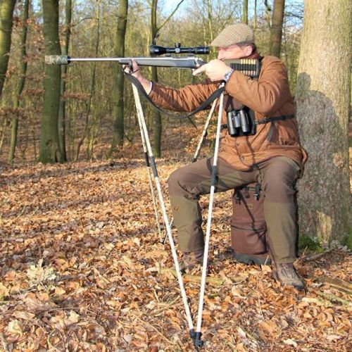 Mjoelner Fenris II, 4-Legs Shooting Stick v Carbon