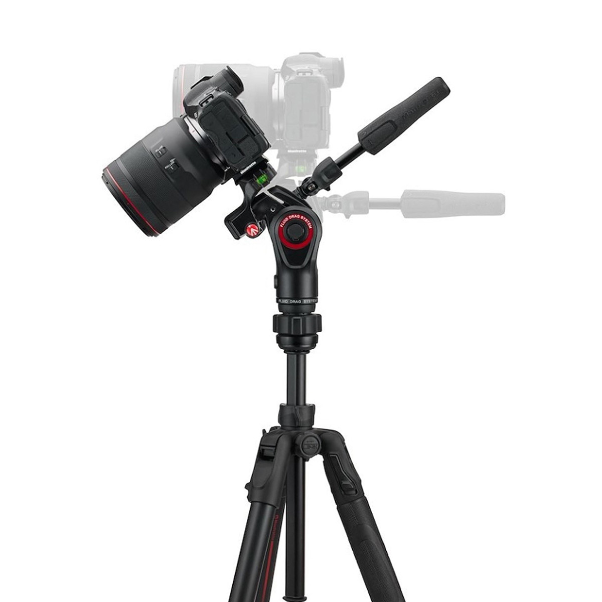 Manfrotto GT PRO 3-Way Aluminium Tripod - 6kg Limit / 450mm to 1680mm