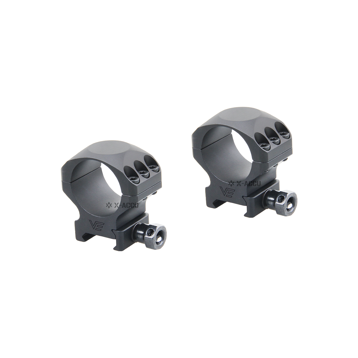 Vector Optics X-Accu 30mm Heavy Duty Low Picatinny Rings