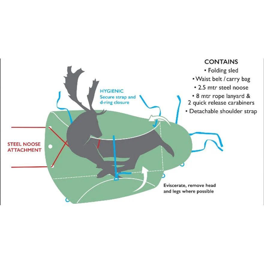 Napier Apex Ready Sled for Deer Dragging