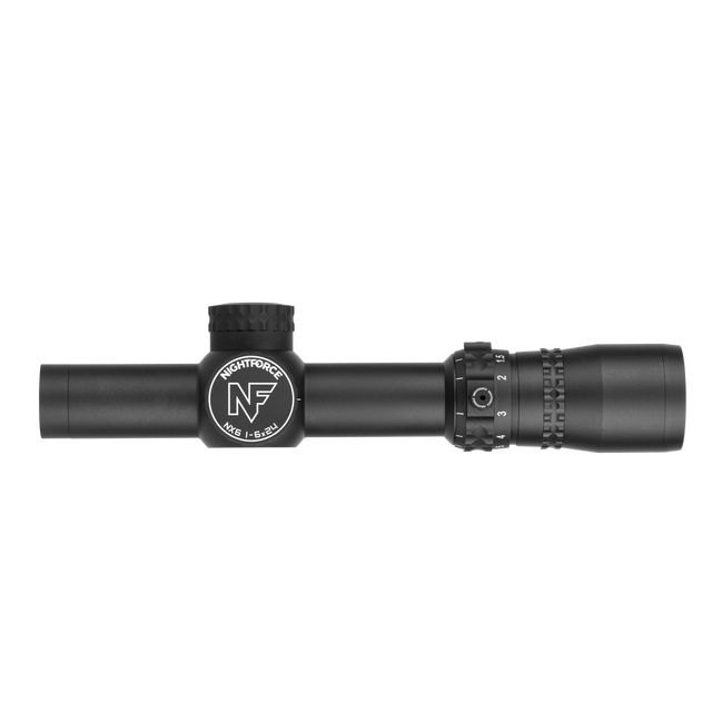 Nightforce NX6 1-6x24mm F1 Capped W/E  .2 Mrad Fc Dmx Rifle Scope