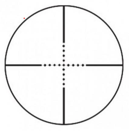 Nikko Stirling Mountmaster 3-9×40 AO Illuminated Half Mil Dot Rifle Scope