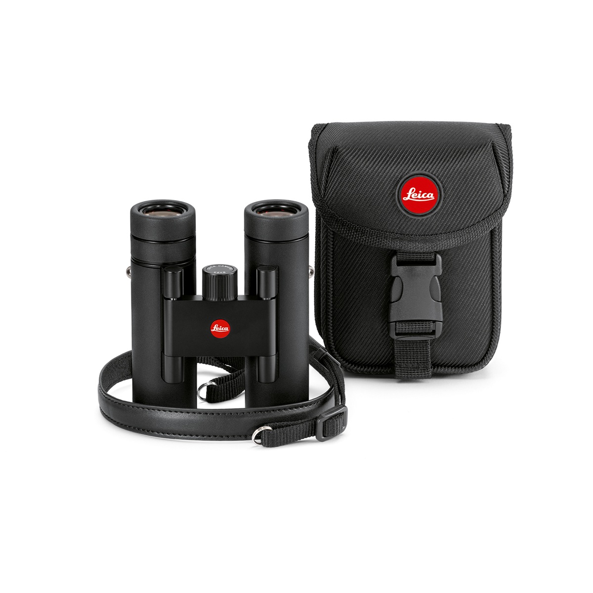 Leica Noctivid 10x25 Compact Binoculars Black - Rubber Finish