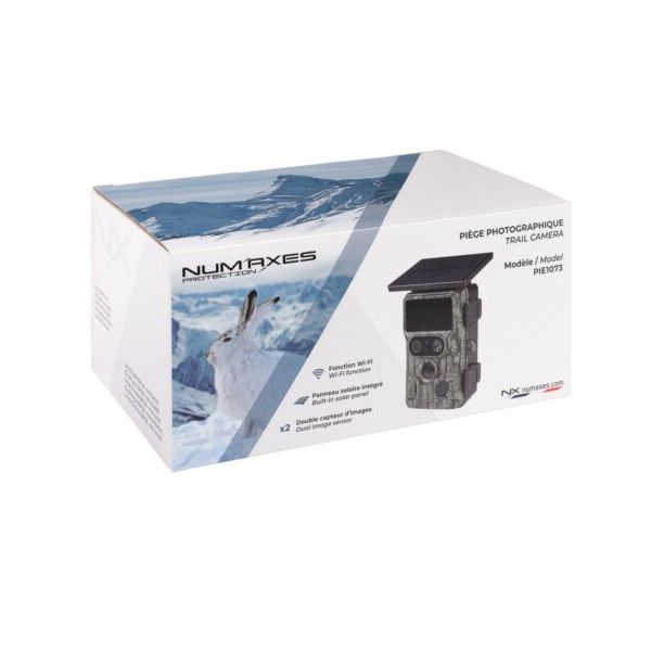 Numaxes Trail camera PIE1073 - with solar panel / with WIFI