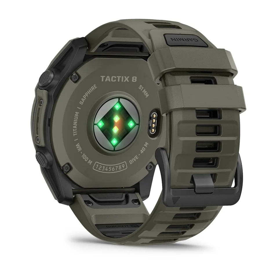 Garmin Tactix 8 51mm AMOLED Smart Watch with Applied Ballistics and Cerakote Coating