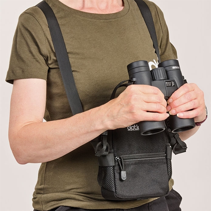 Opticron Binocular Case & Harness for Roof Prism 32/42mm - Black