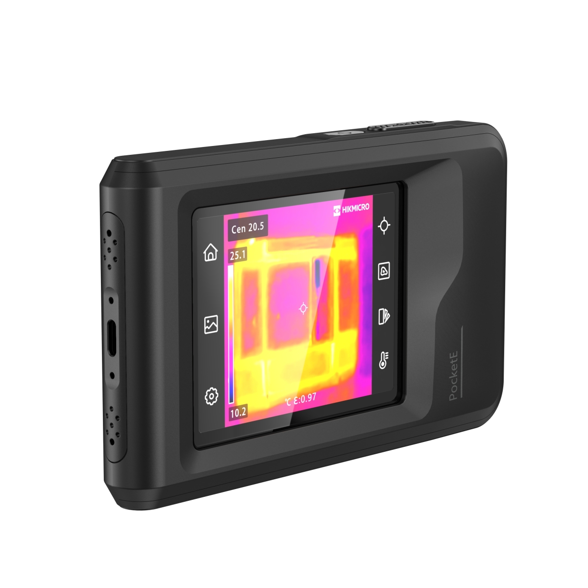 HIKMICRO PocketE <50mK 96x96px Thermal VOx Detector Camera