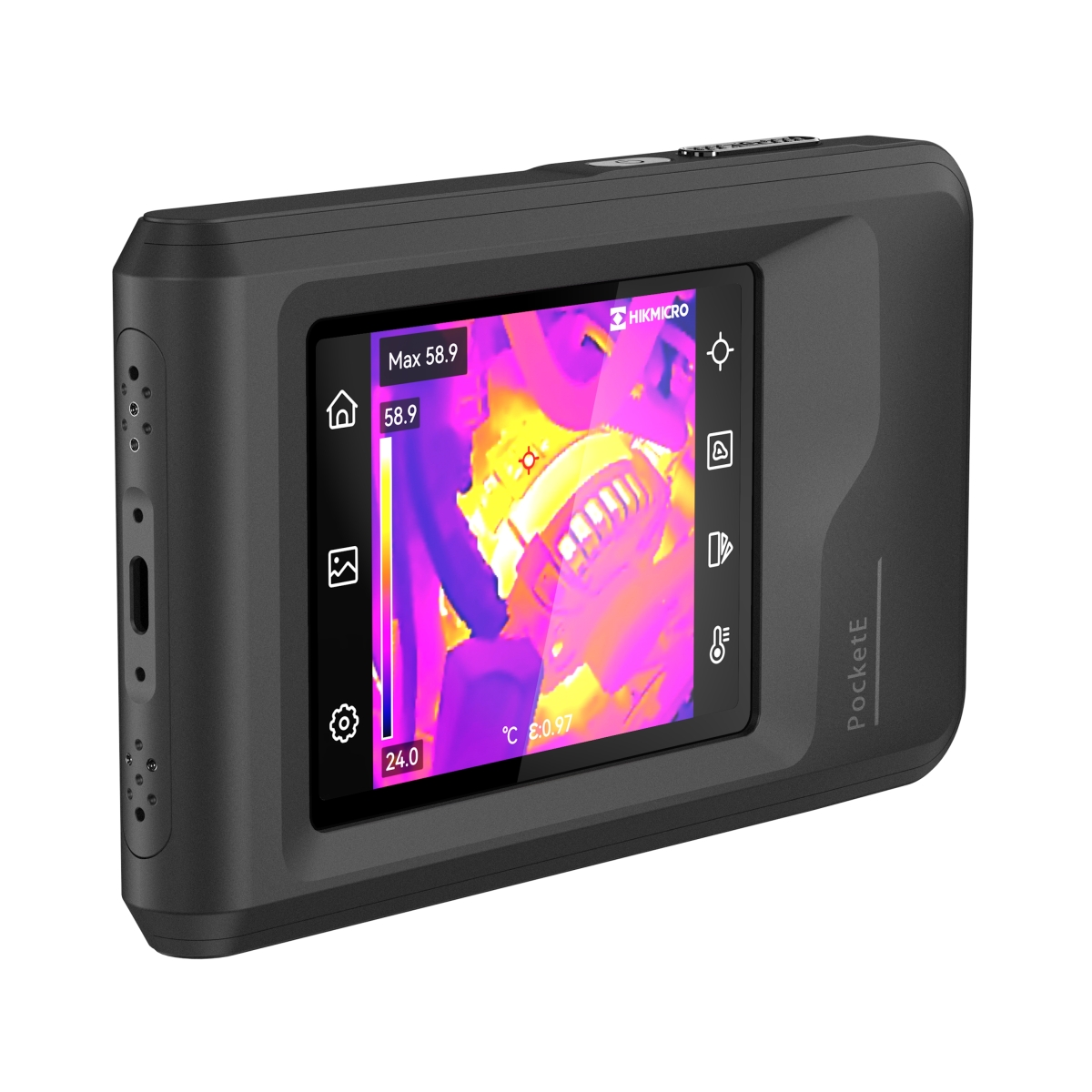 HIKMICRO PocketE <50mK 96x96px Thermal VOx Detector Camera
