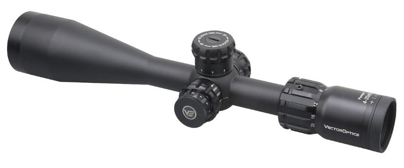 Vector Optics Paragon 4-20x50 1" Zero-Stop Rifle Scope 