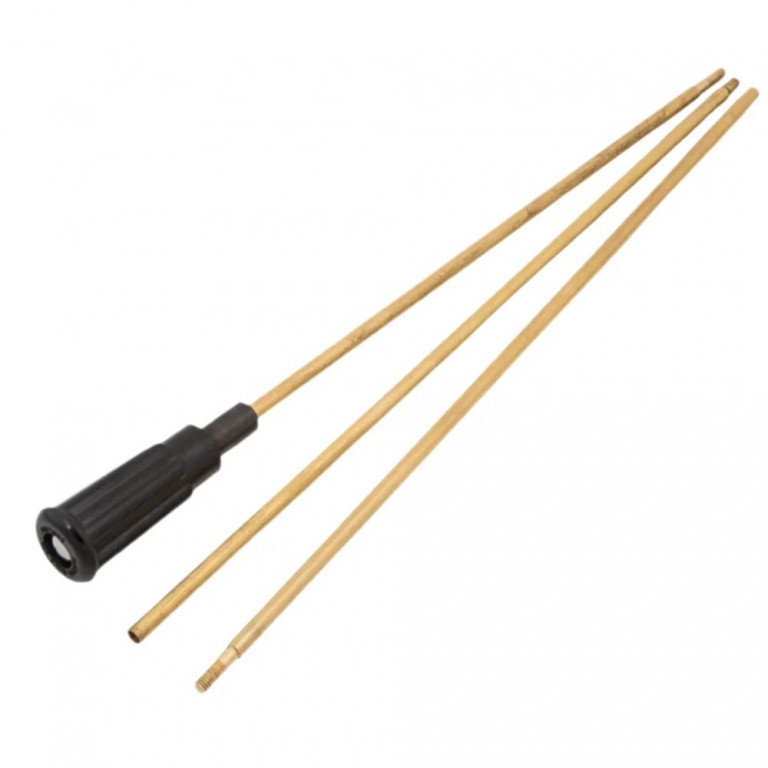 Parker Hale Three Piece Brass Rifle Cleaning Rods for .270 - Black