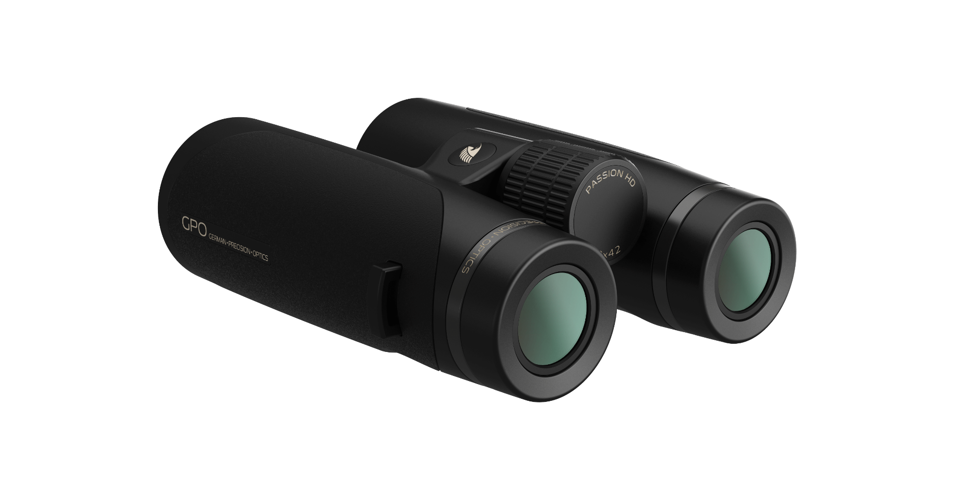 German Precision Optics Passion 10x42 Midsize HD Stalking Binoculars - Black