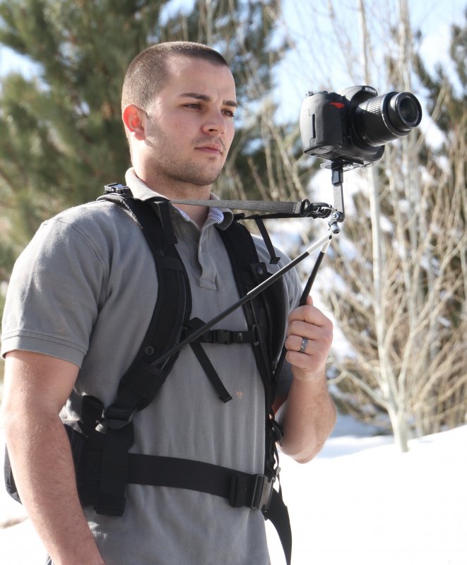 Field Optics BinoPOD Harness & Pack System ( Black ) Optics Warehouse