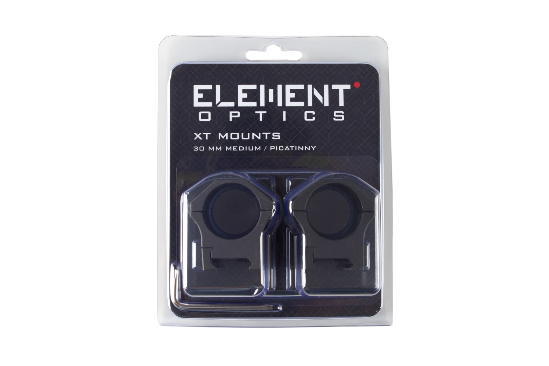 Element XT 30mm Low Picatinny Rifle Scope Ring Mount