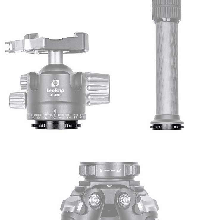 Leofoto Q50 32mm Connecting Base Plate for QS-50 Quick Link Adaptor