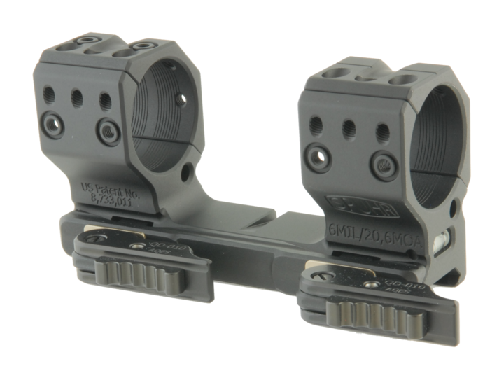 Spuhr ISMS QDP Quick Detach Picatinny Mount-34mm-20 MOA-38mm