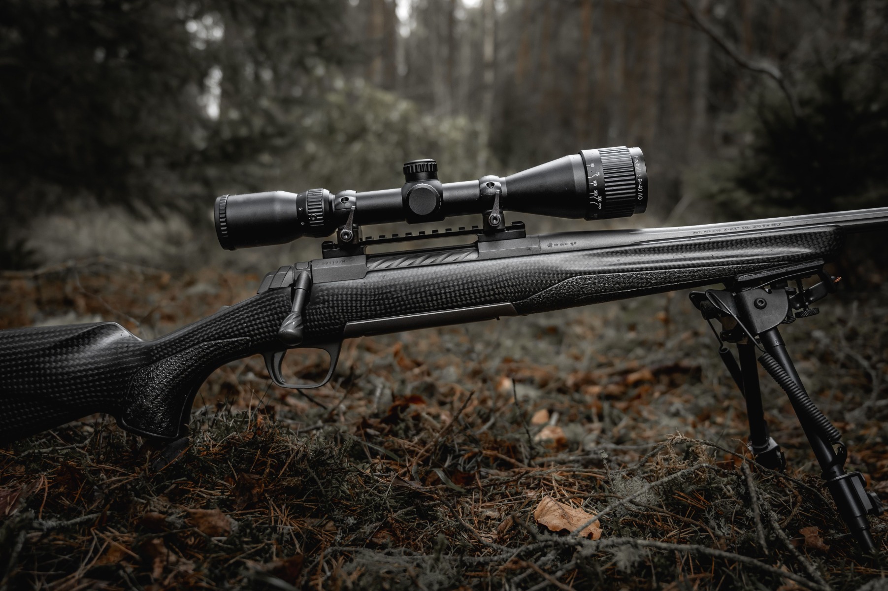 WULF Fireball 2-7x32 SFP Non-Illuminated Half Mil-Dot 0.1 MRAD Rifle Scope