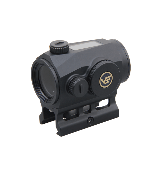 Vector Optics 1x25 Solar Powered Multi-Reticle Red Dot Sight 