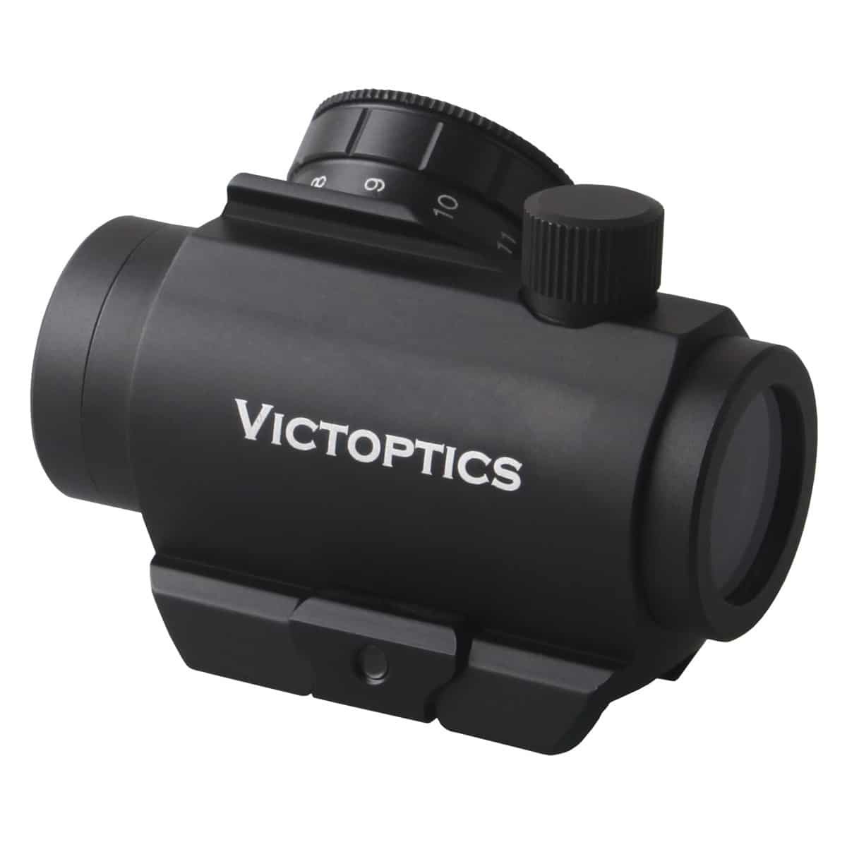 Victoptics CRL 1x22 Ultra Compact Red Dot integral Weaver/Picatinny mount and Riser