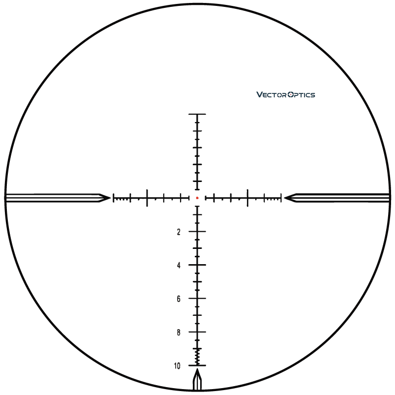 Vector Optics Taurus 4-24x50 FFP Illuminated MPX11/10 MIL Rifle Scope