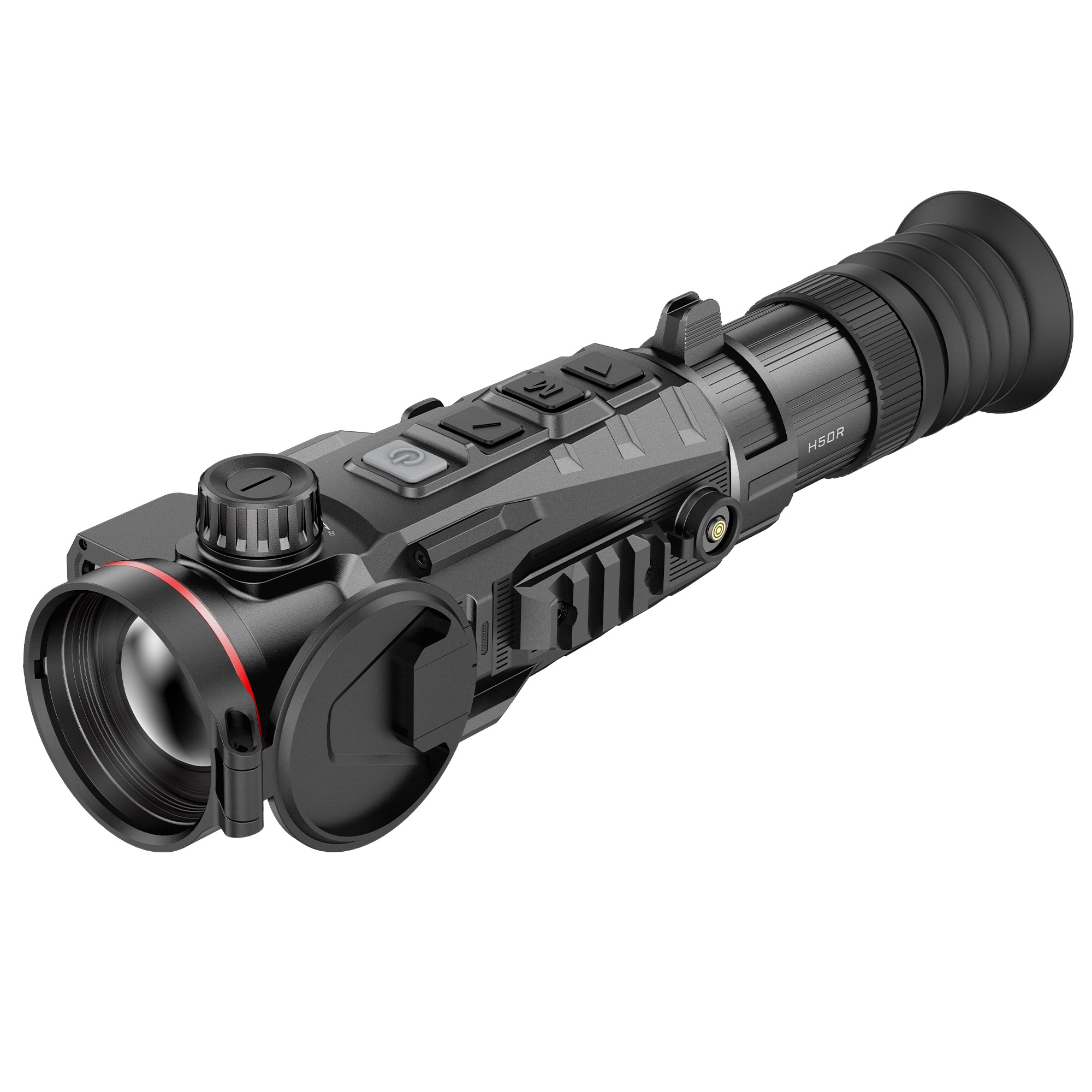NocPix RICO2 H50R 50mm Thermal Rifle Scope with LRF and Ballistic Calculations - 640x512 12um 15mK NETD