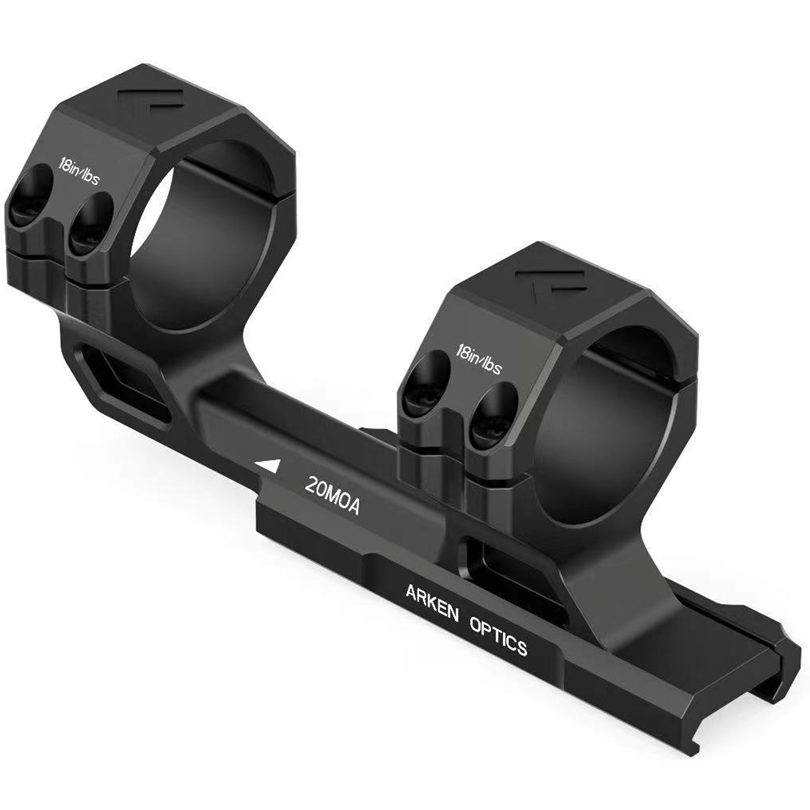 Arken Optics Rigid Precision 20 MOA Cantilever Mount - 2.5 inch offset - 30mm