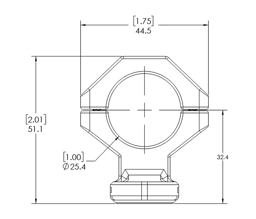 Magne-Tech 30-38.5mm 3x Magnetic Ring Mount and Receiver Part A and B Complete Set
